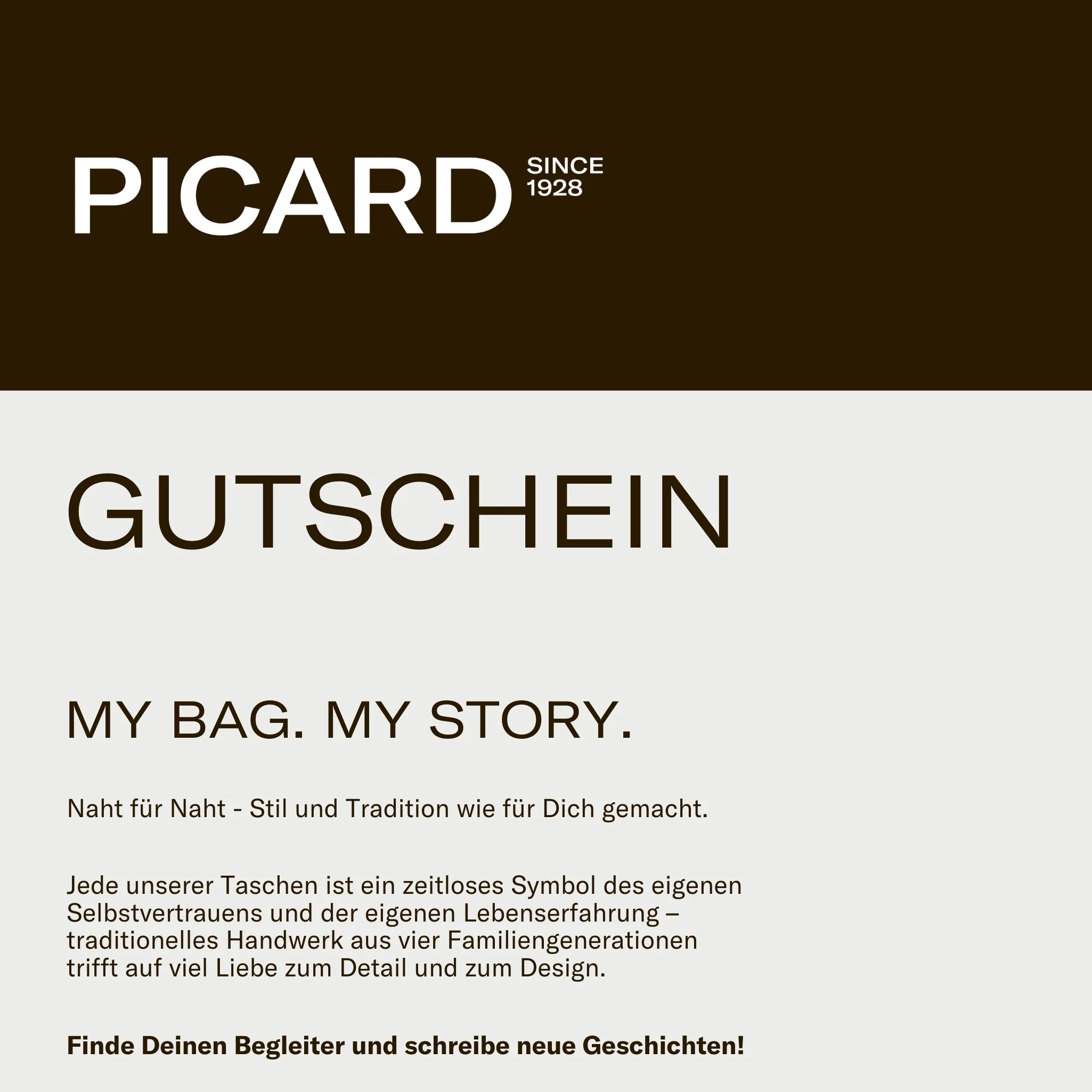 PICARD Geschenkgutschein 25 EUR