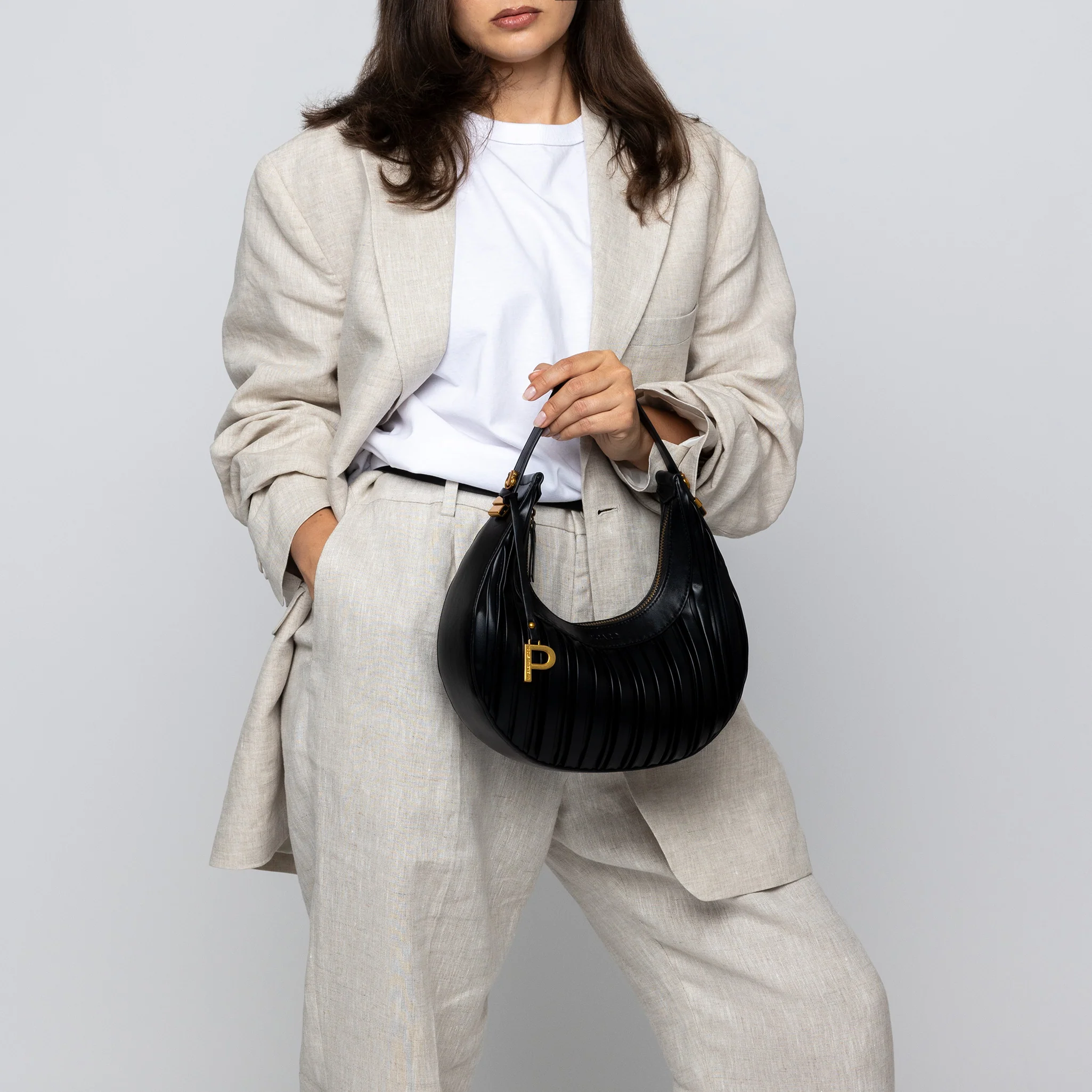 Schultertasche Croissant R257 - Image 2