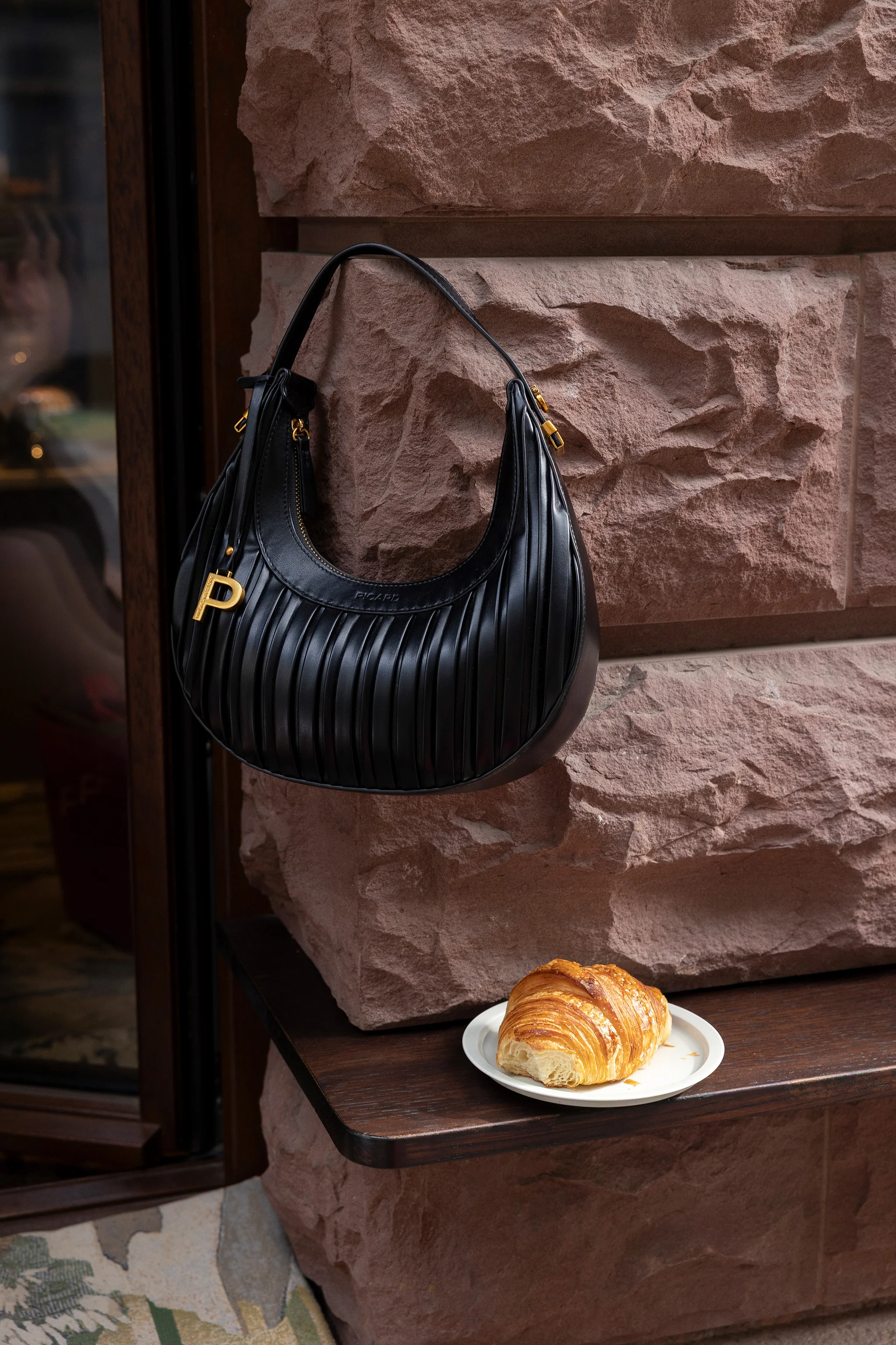 Schultertasche Croissant R257 - Image 7