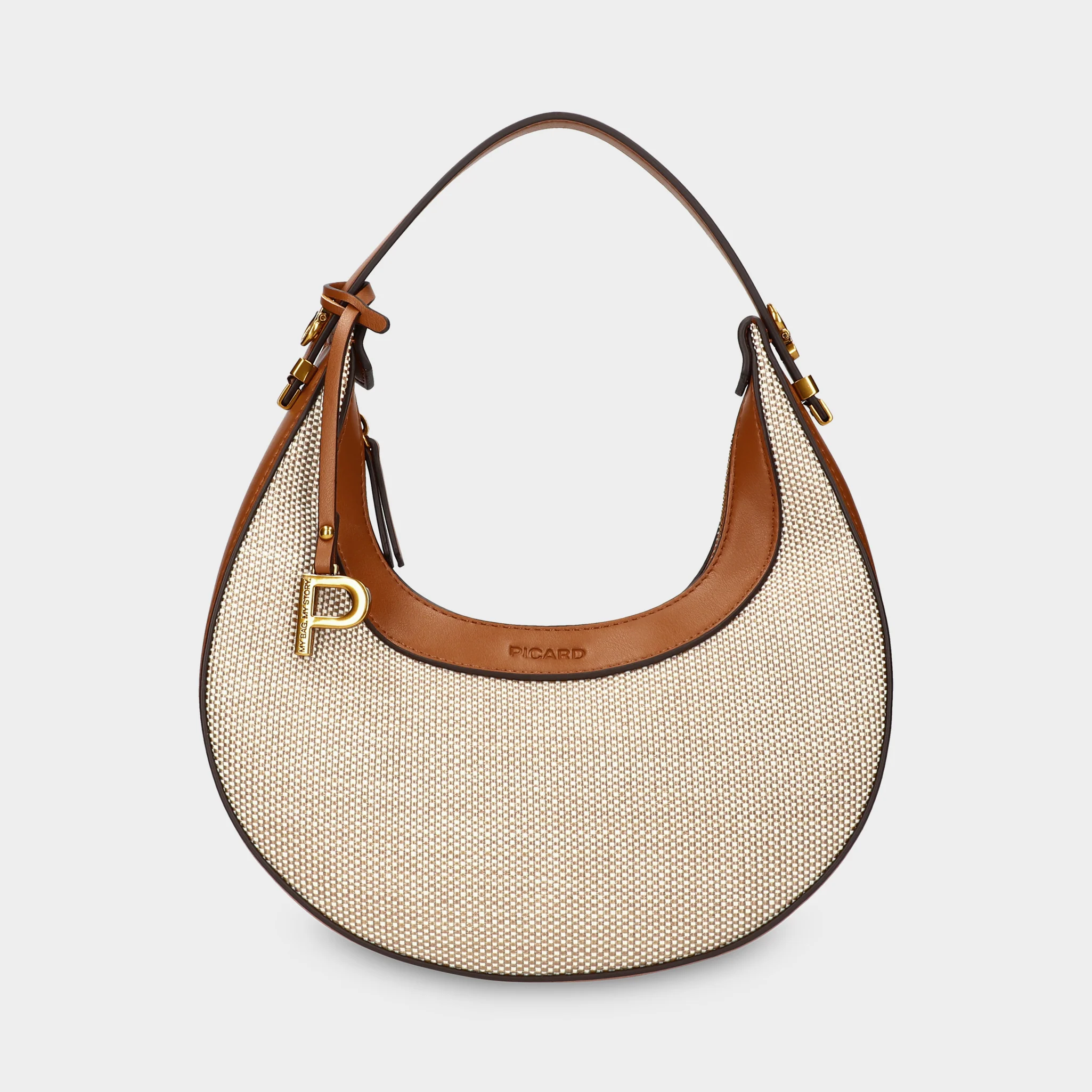 Schultertasche Croissant R258
